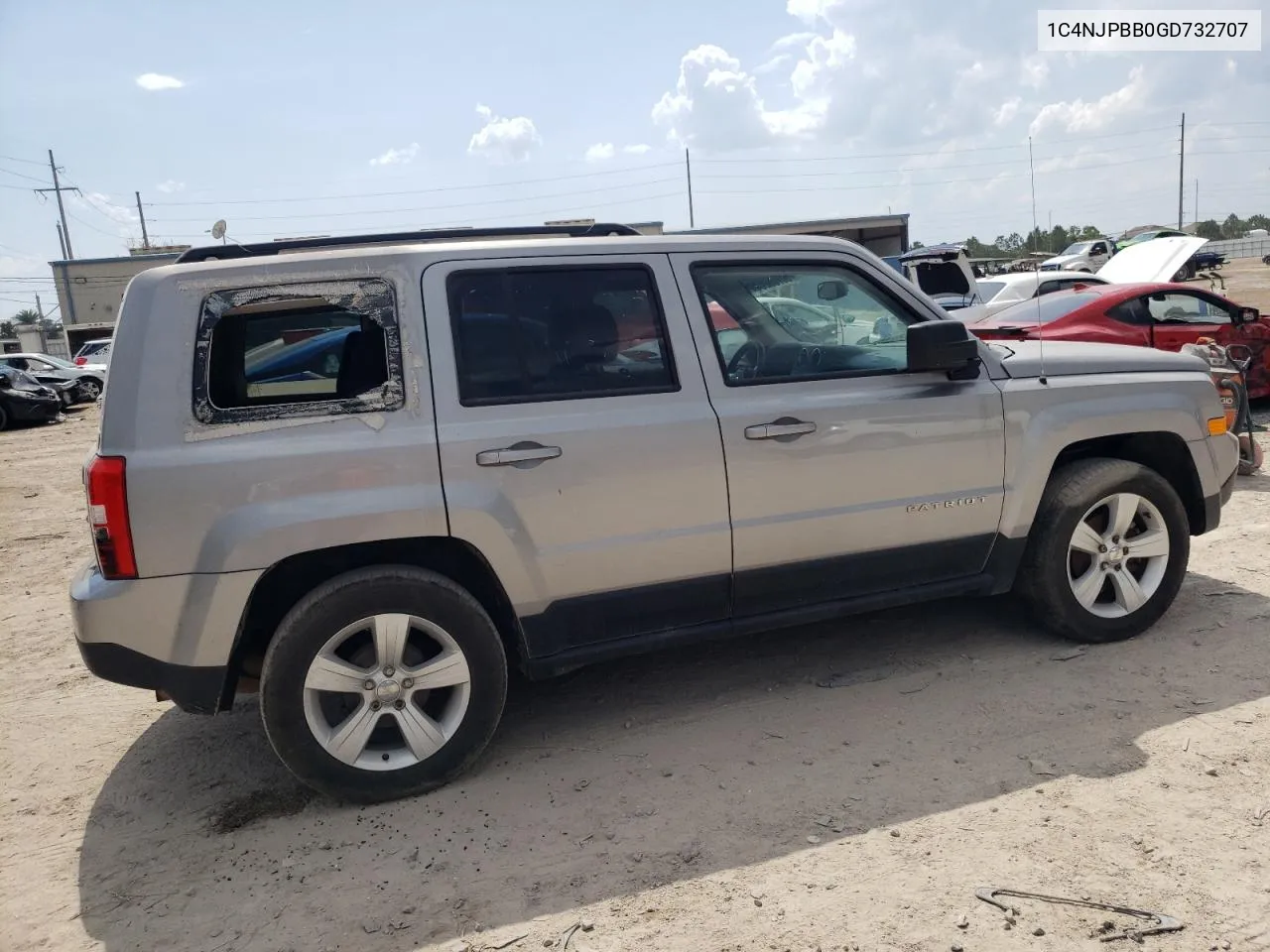 2016 Jeep Patriot Sport VIN: 1C4NJPBB0GD732707 Lot: 56705264