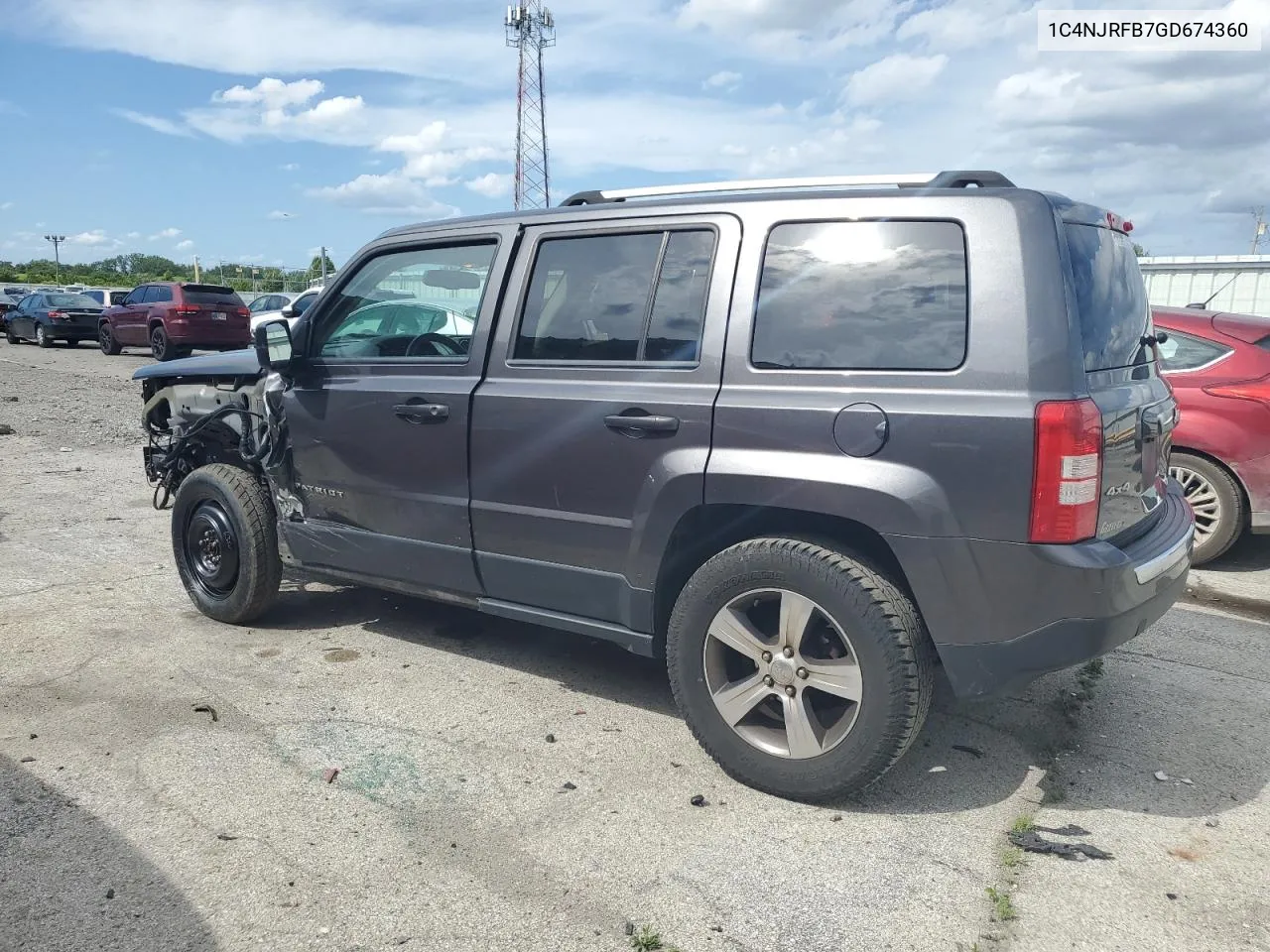 2016 Jeep Patriot Latitude VIN: 1C4NJRFB7GD674360 Lot: 59344314