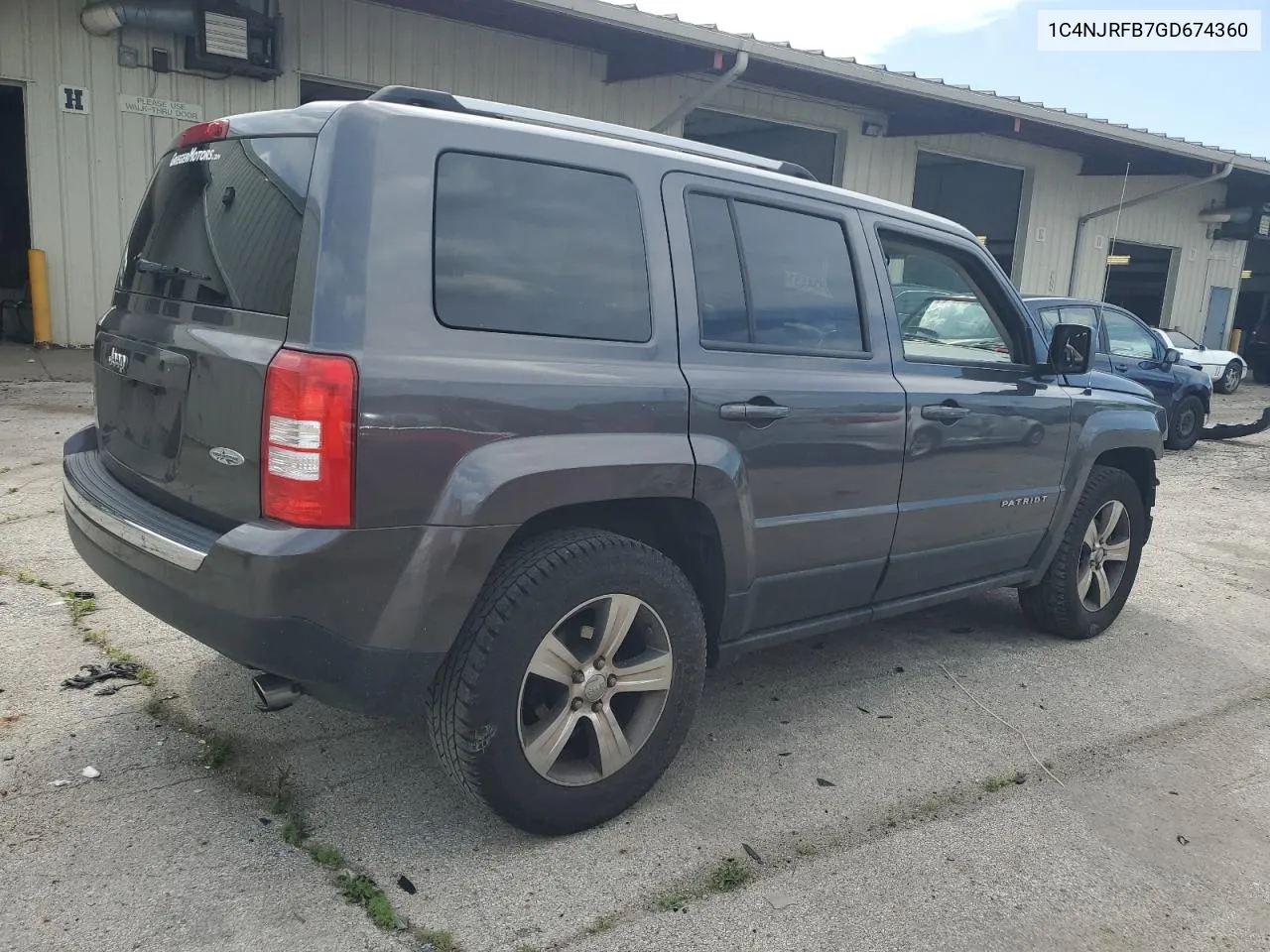 2016 Jeep Patriot Latitude VIN: 1C4NJRFB7GD674360 Lot: 59344314