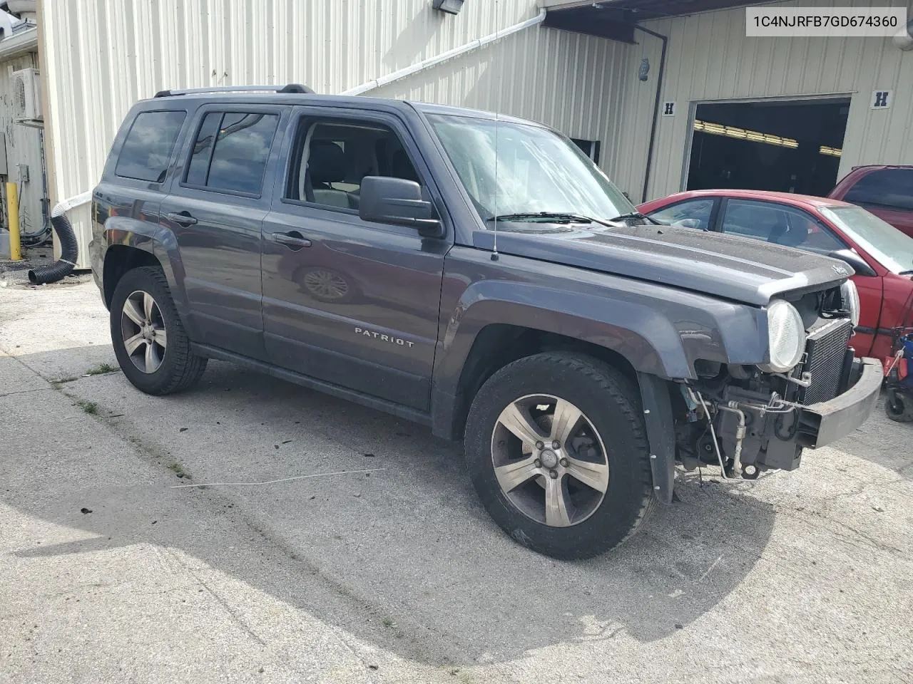 2016 Jeep Patriot Latitude VIN: 1C4NJRFB7GD674360 Lot: 59344314