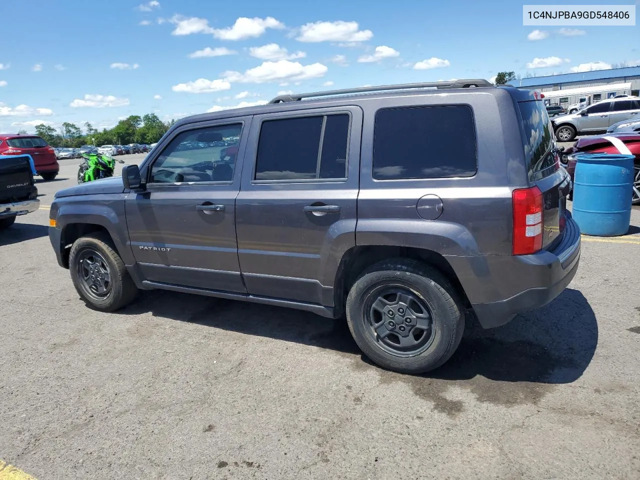 2016 Jeep Patriot Sport VIN: 1C4NJPBA9GD548406 Lot: 61370664