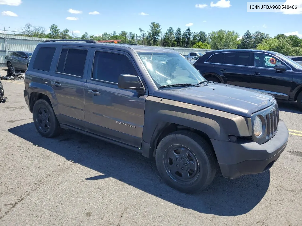 2016 Jeep Patriot Sport VIN: 1C4NJPBA9GD548406 Lot: 61370664