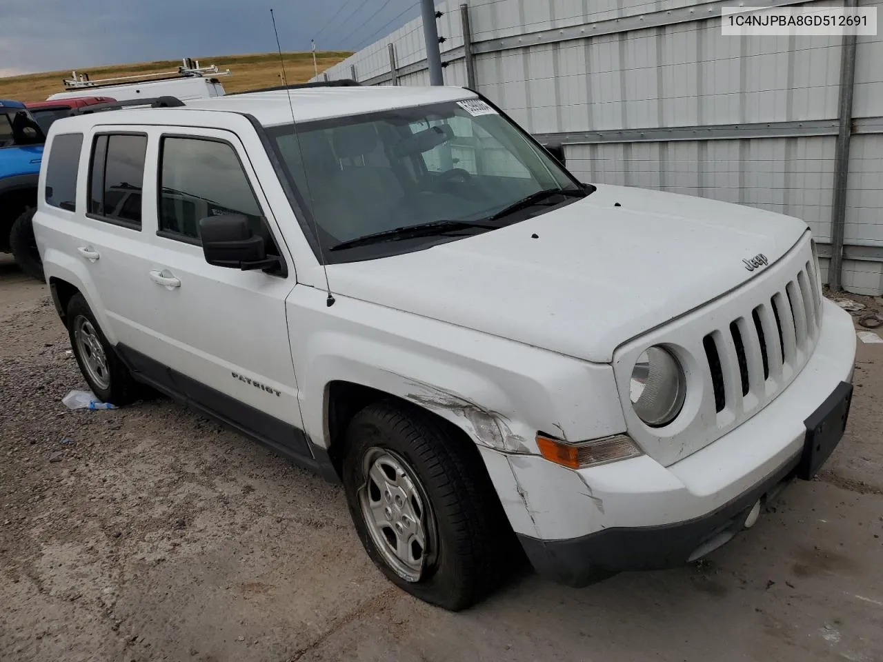 2016 Jeep Patriot Sport VIN: 1C4NJPBA8GD512691 Lot: 63990864