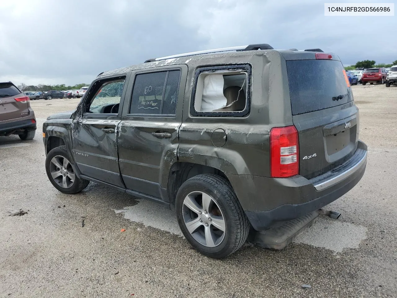 2016 Jeep Patriot Latitude VIN: 1C4NJRFB2GD566986 Lot: 64319474