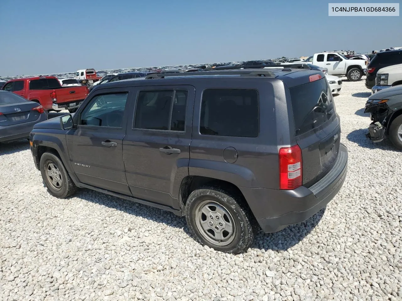 1C4NJPBA1GD684366 2016 Jeep Patriot Sport