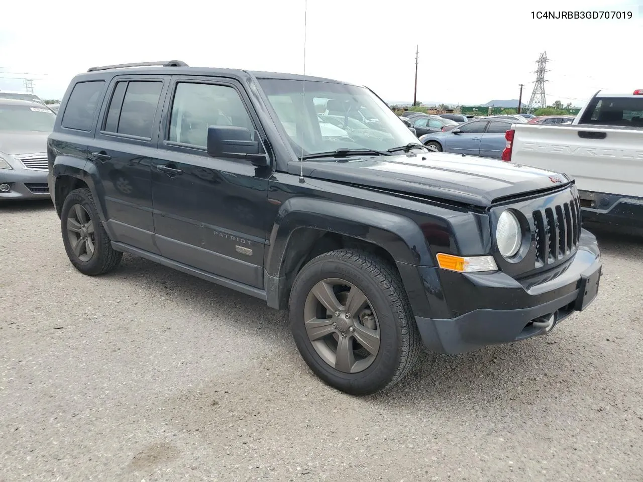 2016 Jeep Patriot Sport VIN: 1C4NJRBB3GD707019 Lot: 64912374