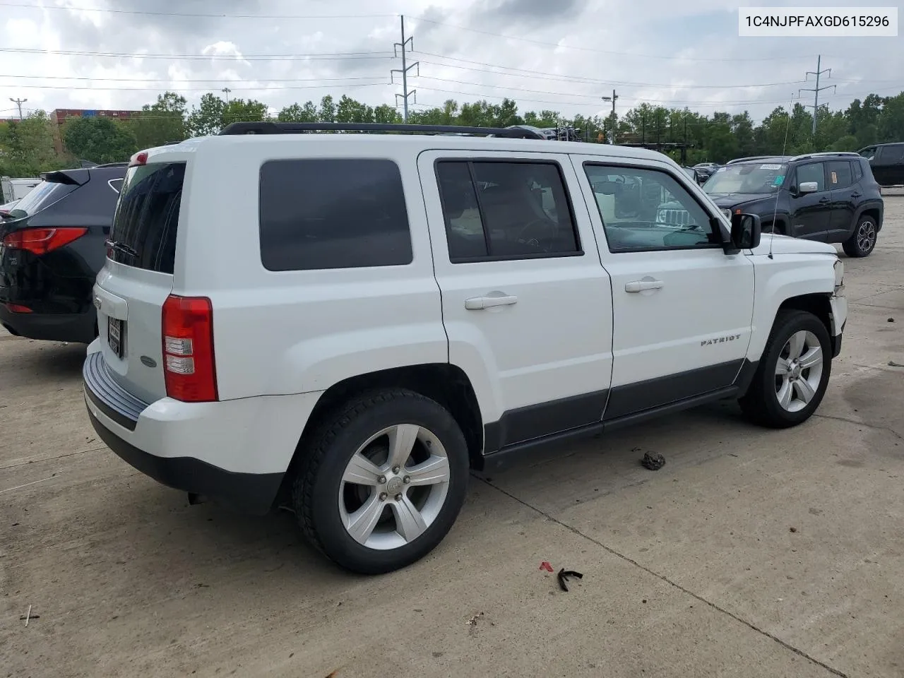 2016 Jeep Patriot Latitude VIN: 1C4NJPFAXGD615296 Lot: 65762064