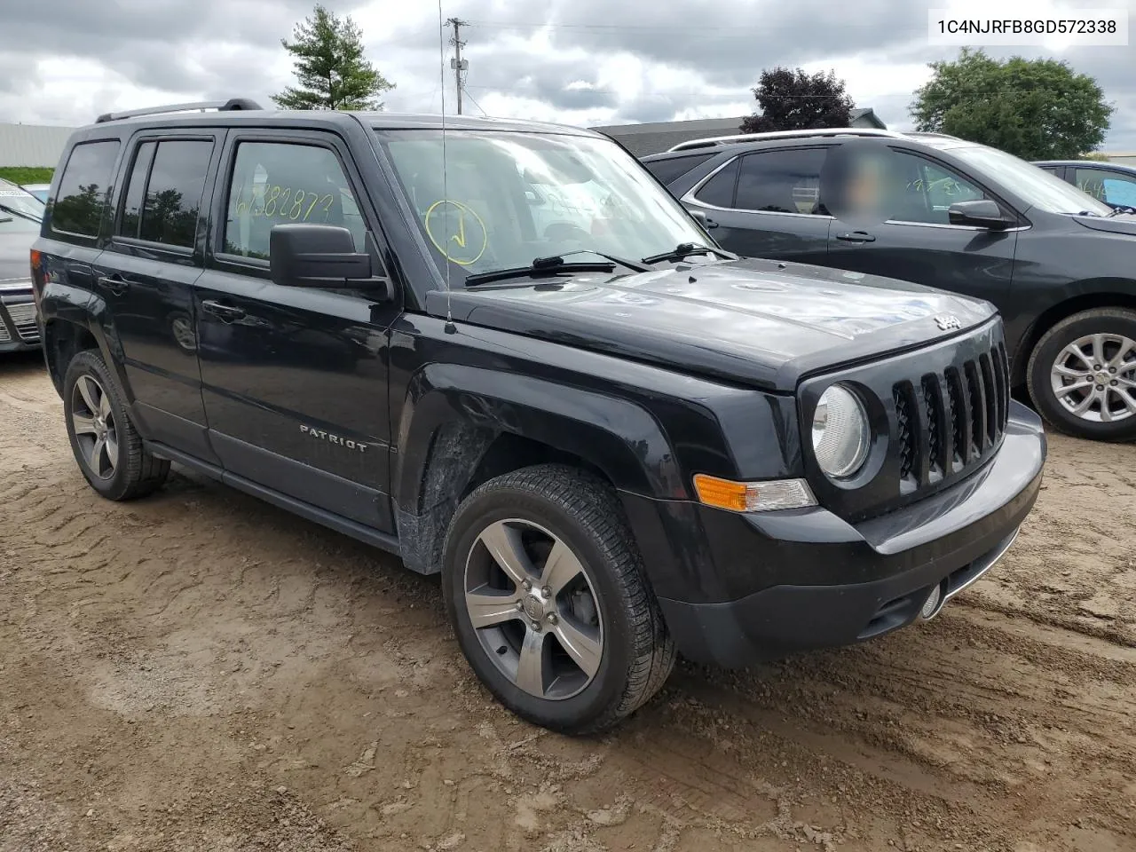 2016 Jeep Patriot Latitude VIN: 1C4NJRFB8GD572338 Lot: 67382873