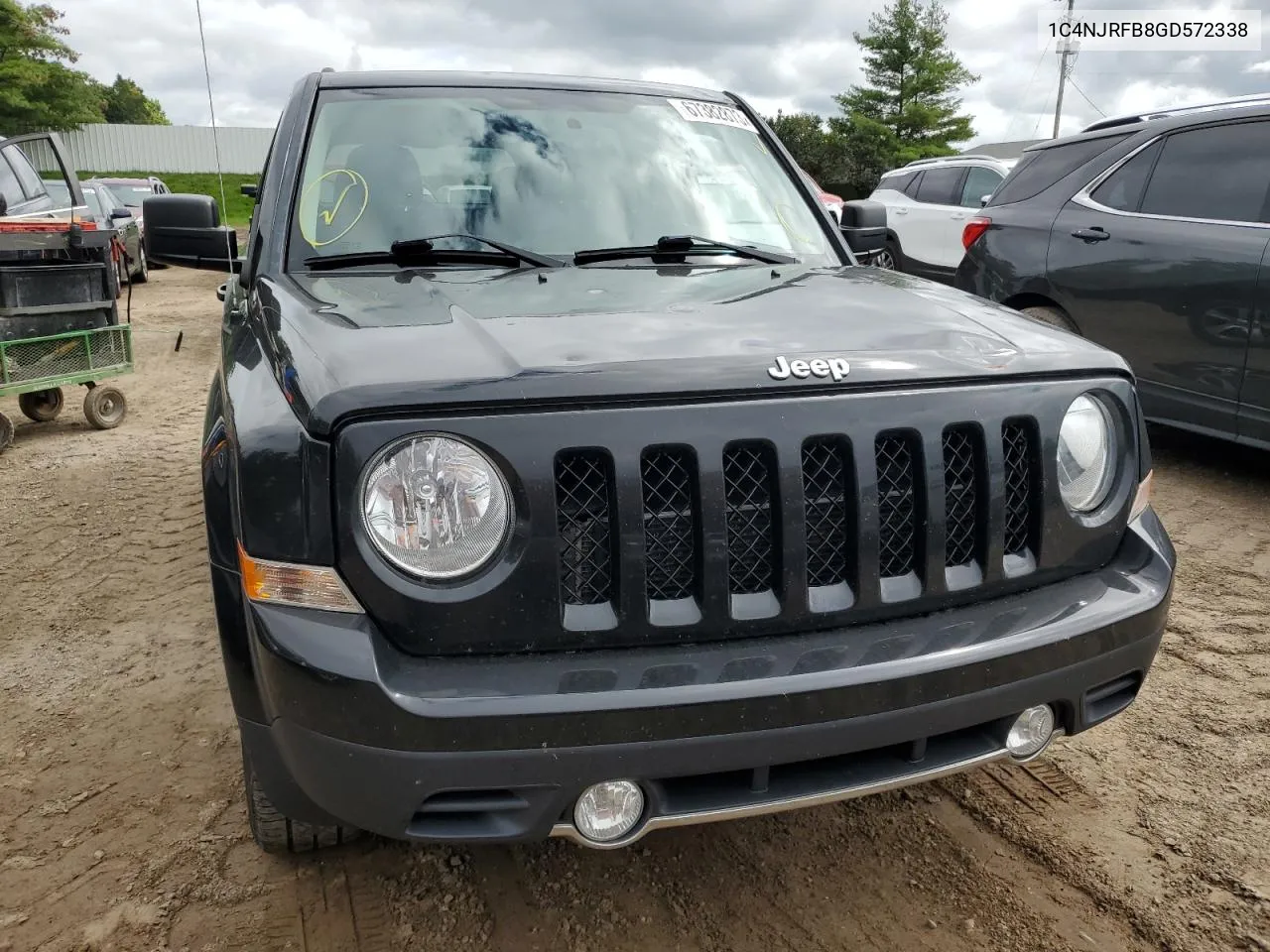 2016 Jeep Patriot Latitude VIN: 1C4NJRFB8GD572338 Lot: 67382873