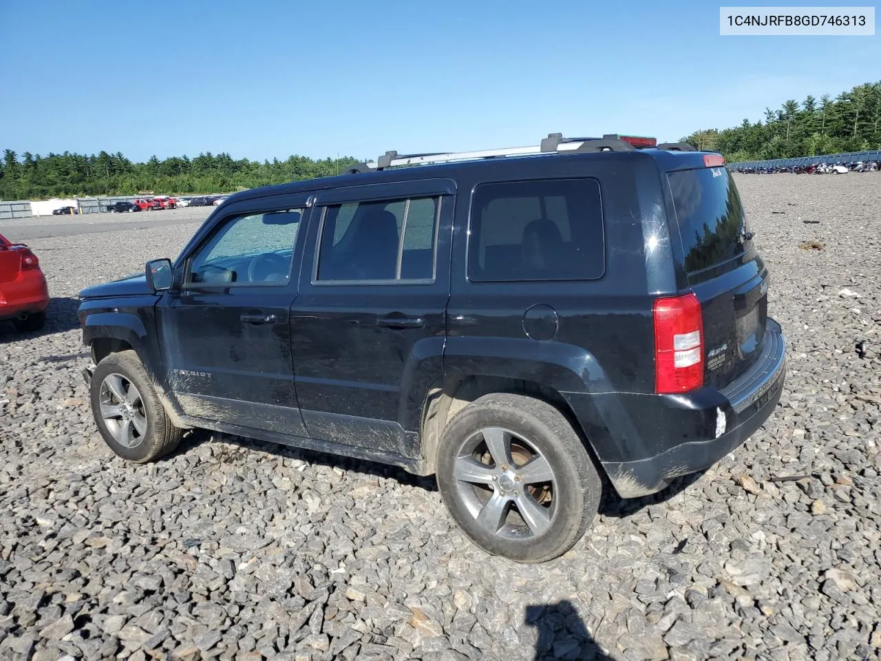 2016 Jeep Patriot Latitude VIN: 1C4NJRFB8GD746313 Lot: 68431324