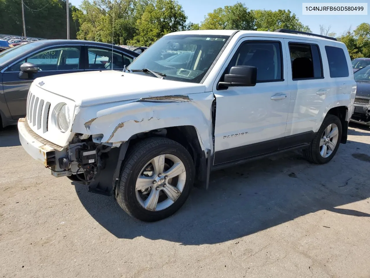 2016 Jeep Patriot Latitude VIN: 1C4NJRFB6GD580499 Lot: 69849314