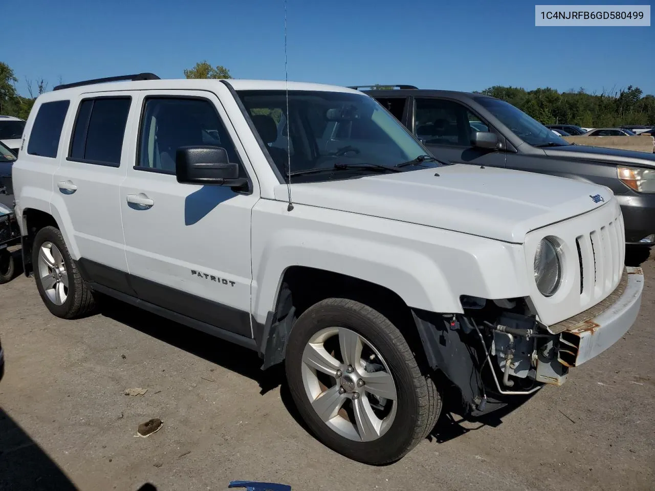 2016 Jeep Patriot Latitude VIN: 1C4NJRFB6GD580499 Lot: 69849314