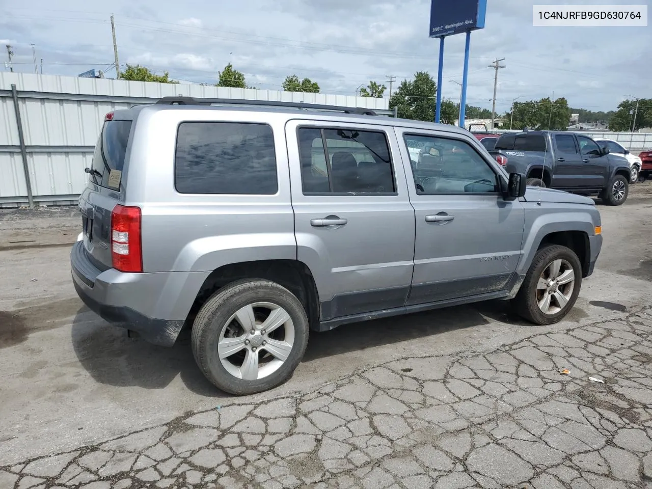 2016 Jeep Patriot Latitude VIN: 1C4NJRFB9GD630764 Lot: 70400714