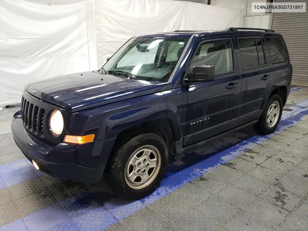 1C4NJPBA5GD731897 2016 Jeep Patriot Sport