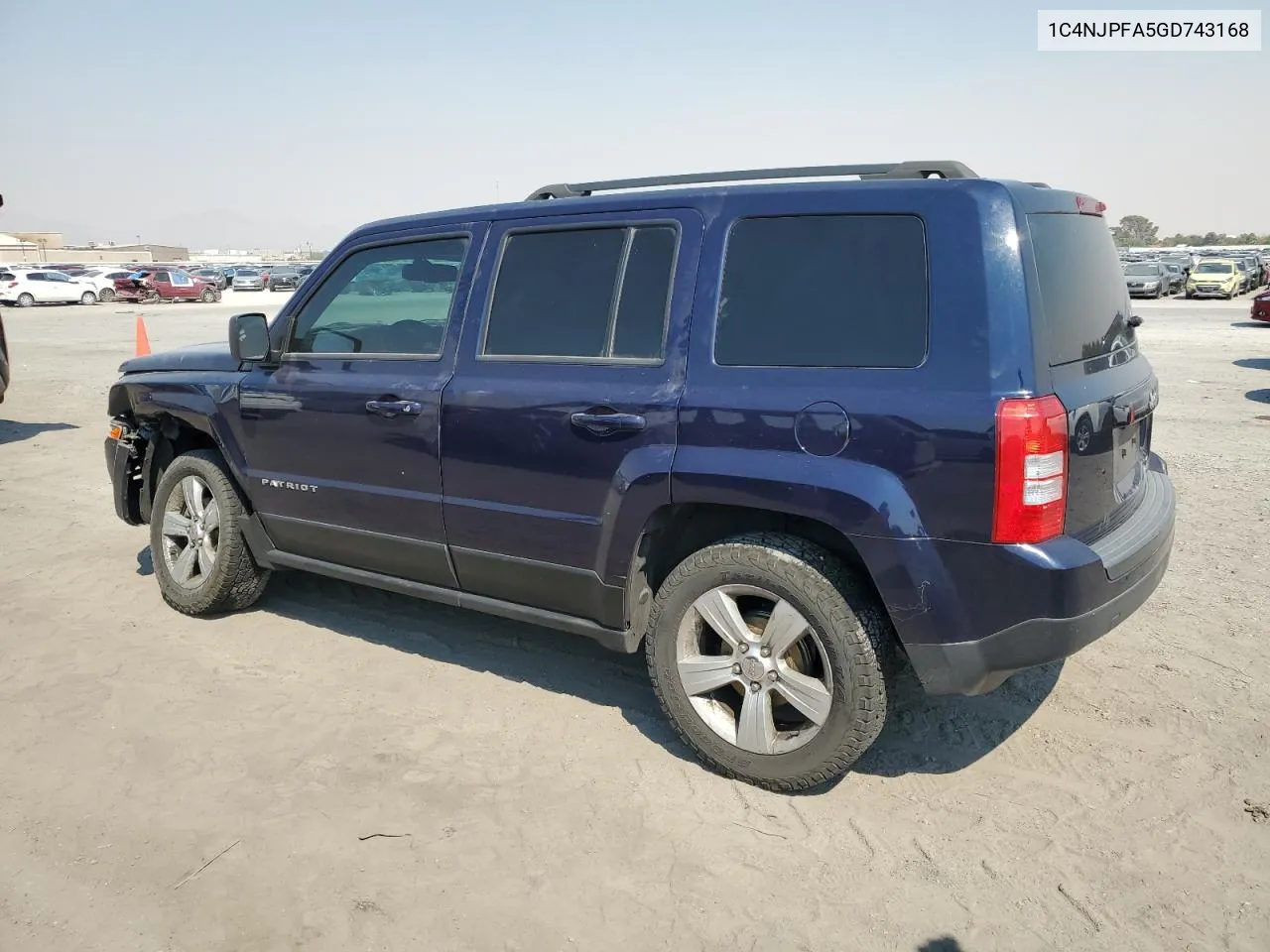 1C4NJPFA5GD743168 2016 Jeep Patriot Latitude