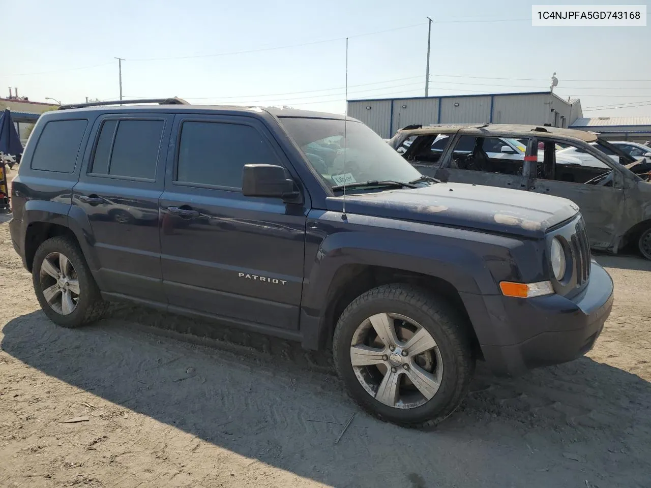 1C4NJPFA5GD743168 2016 Jeep Patriot Latitude