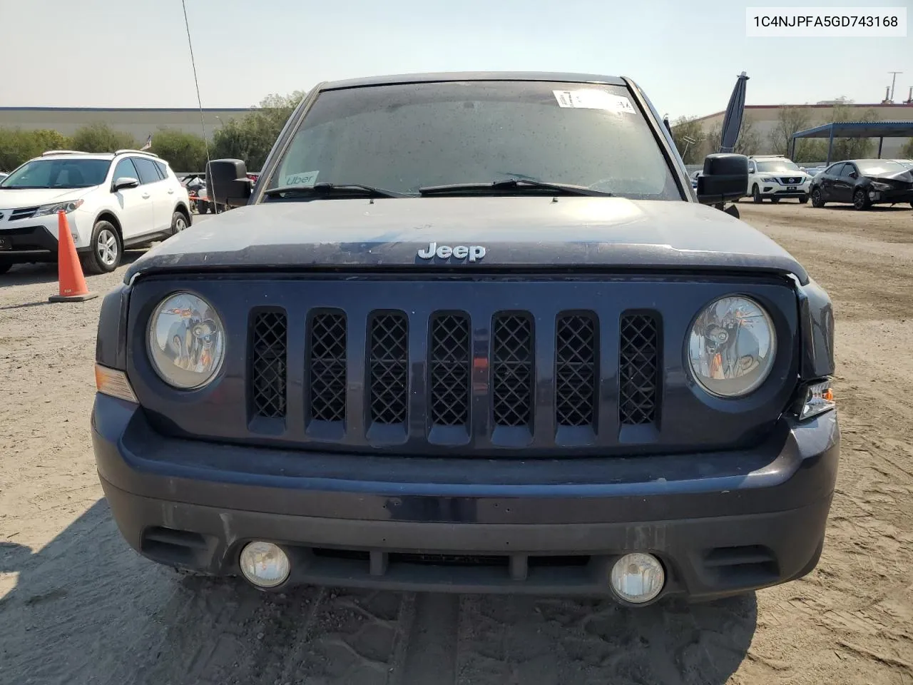 1C4NJPFA5GD743168 2016 Jeep Patriot Latitude