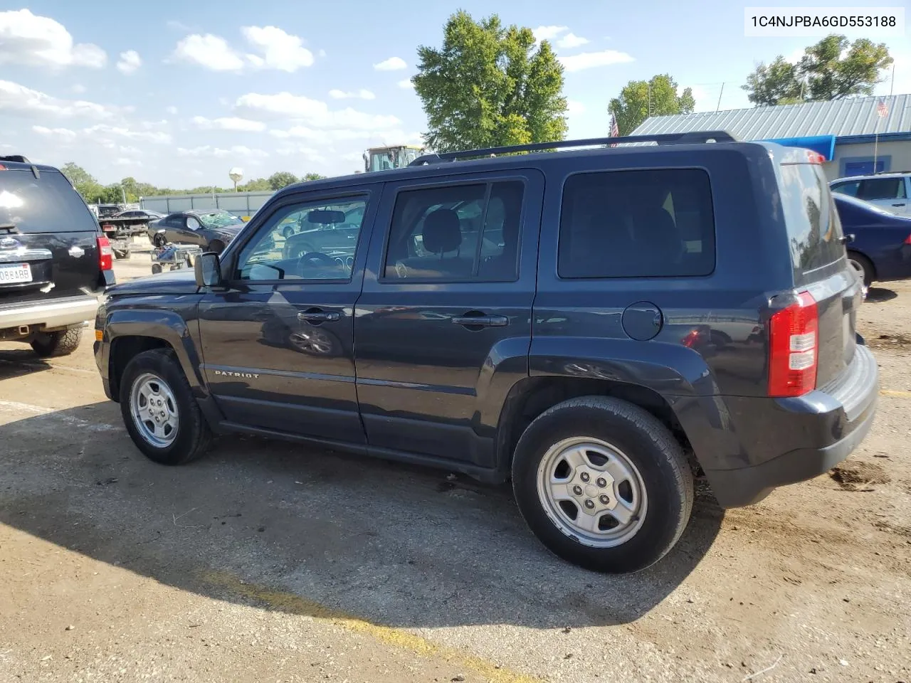 2016 Jeep Patriot Sport VIN: 1C4NJPBA6GD553188 Lot: 71474014