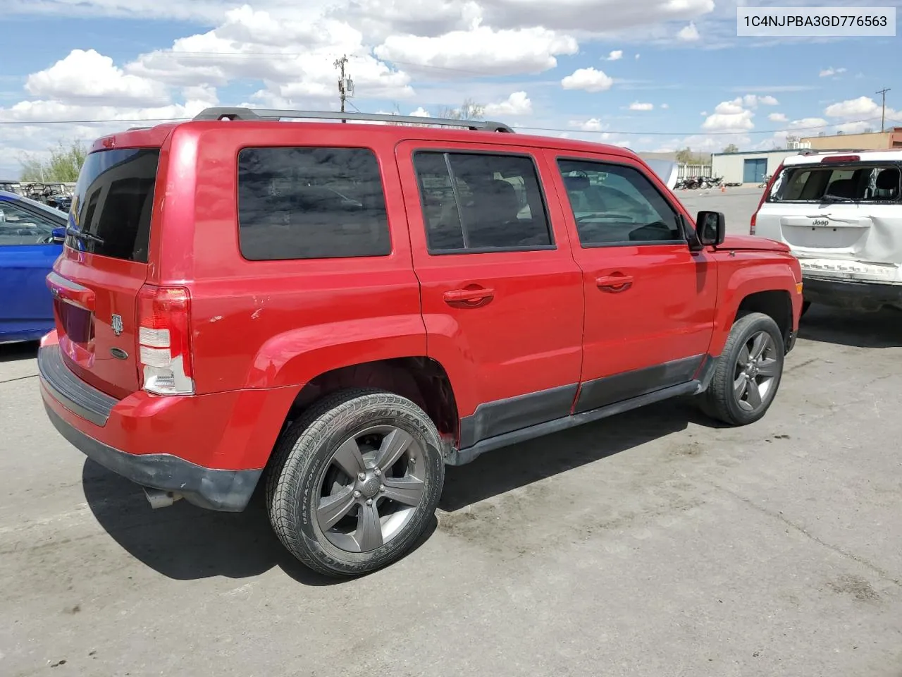 2016 Jeep Patriot Sport VIN: 1C4NJPBA3GD776563 Lot: 71816054