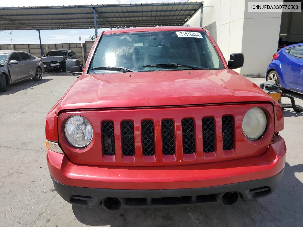 1C4NJPBA3GD776563 2016 Jeep Patriot Sport