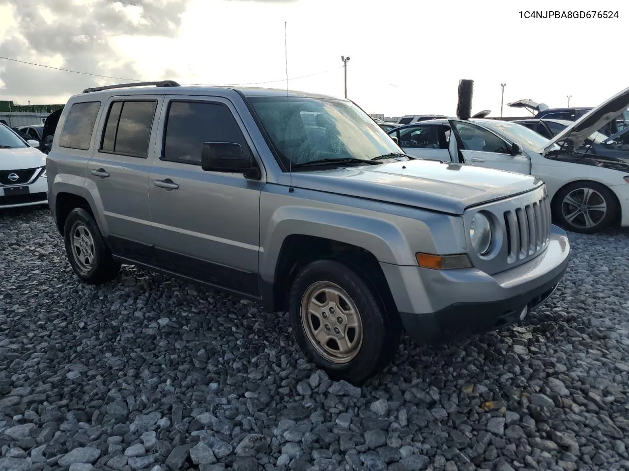 2016 Jeep Patriot Sport VIN: 1C4NJPBA8GD676524 Lot: 71888554