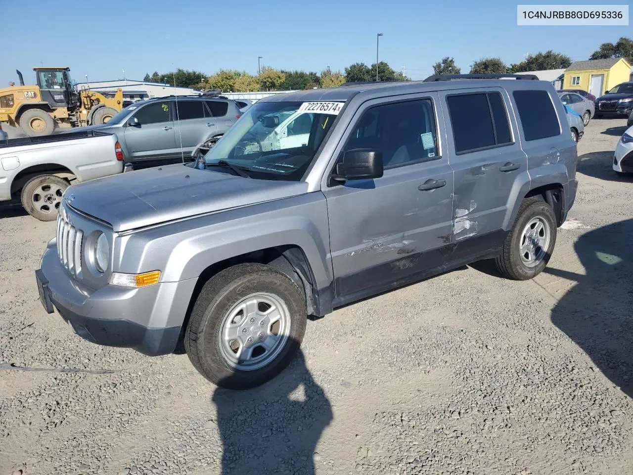 1C4NJRBB8GD695336 2016 Jeep Patriot Sport