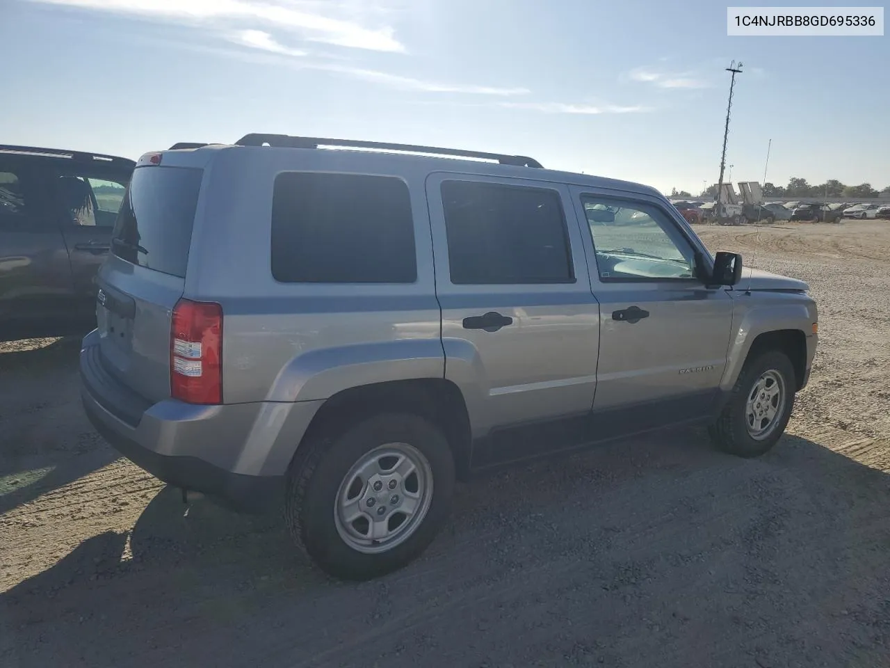 2016 Jeep Patriot Sport VIN: 1C4NJRBB8GD695336 Lot: 72276574