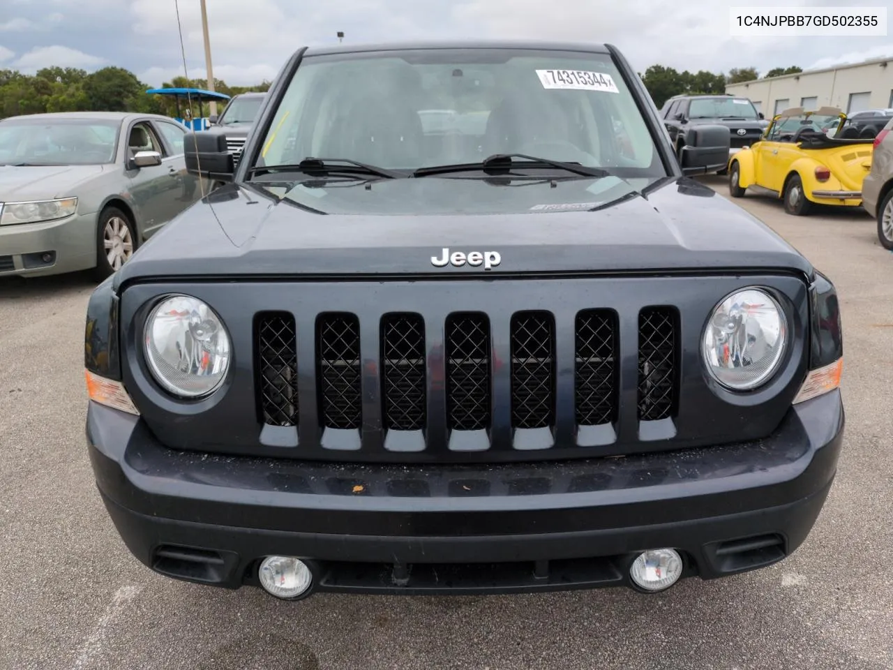 2016 Jeep Patriot Sport VIN: 1C4NJPBB7GD502355 Lot: 74315344