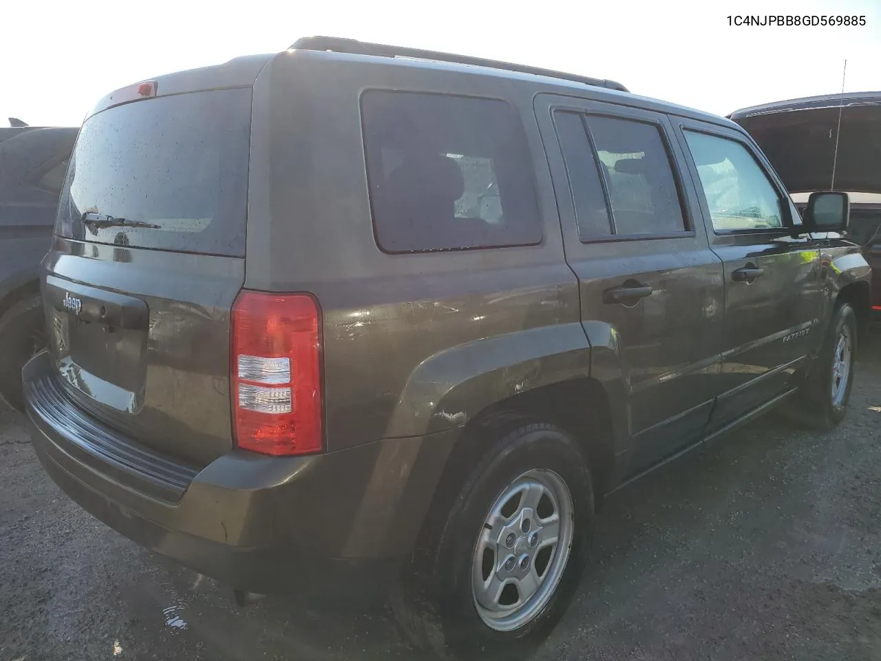 2016 Jeep Patriot Sport VIN: 1C4NJPBB8GD569885 Lot: 74831524