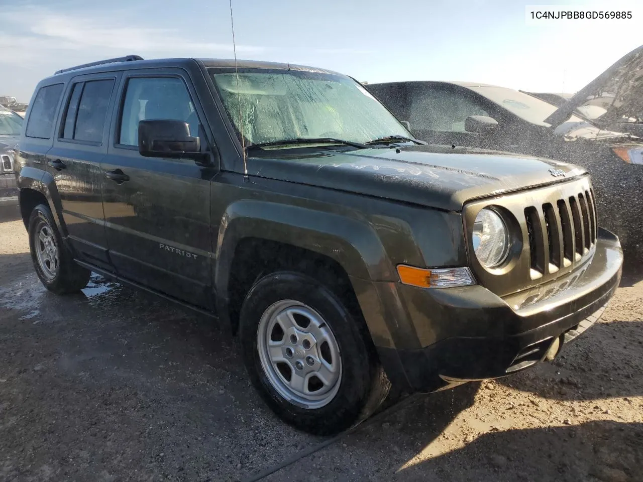 2016 Jeep Patriot Sport VIN: 1C4NJPBB8GD569885 Lot: 74831524