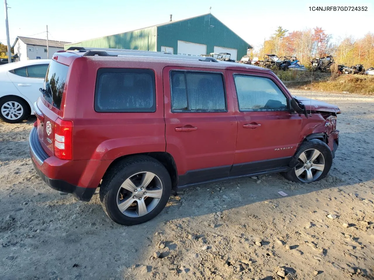 1C4NJRFB7GD724352 2016 Jeep Patriot Latitude