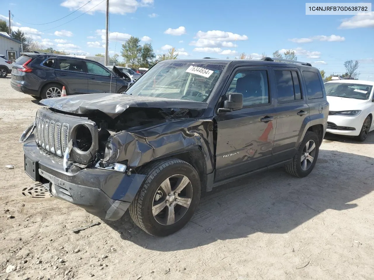 1C4NJRFB7GD638782 2016 Jeep Patriot Latitude