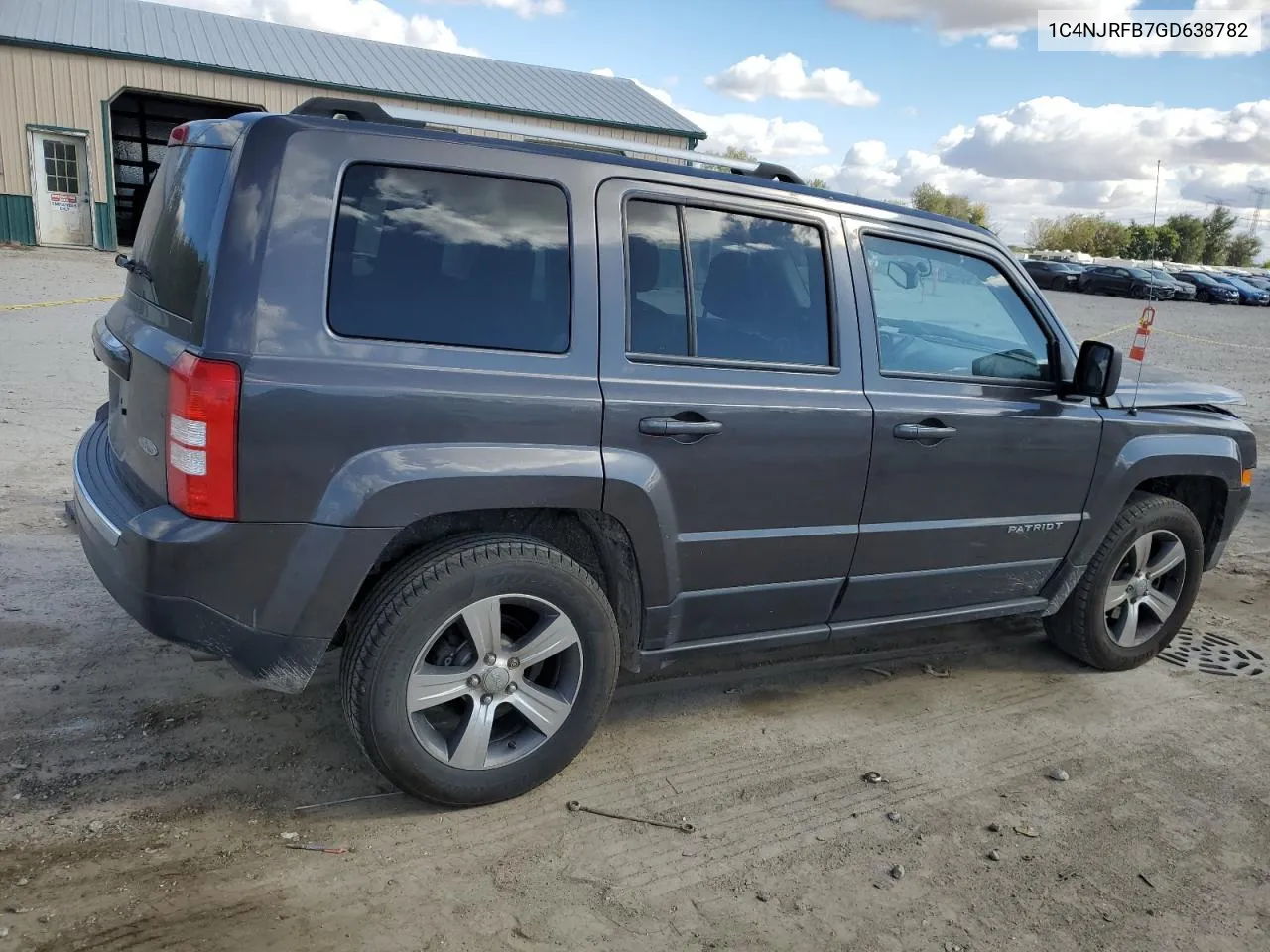 2016 Jeep Patriot Latitude VIN: 1C4NJRFB7GD638782 Lot: 76344654