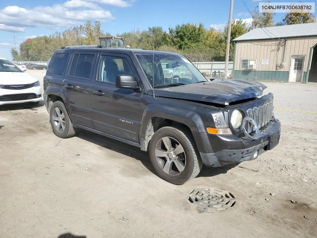 1C4NJRFB7GD638782 2016 Jeep Patriot Latitude