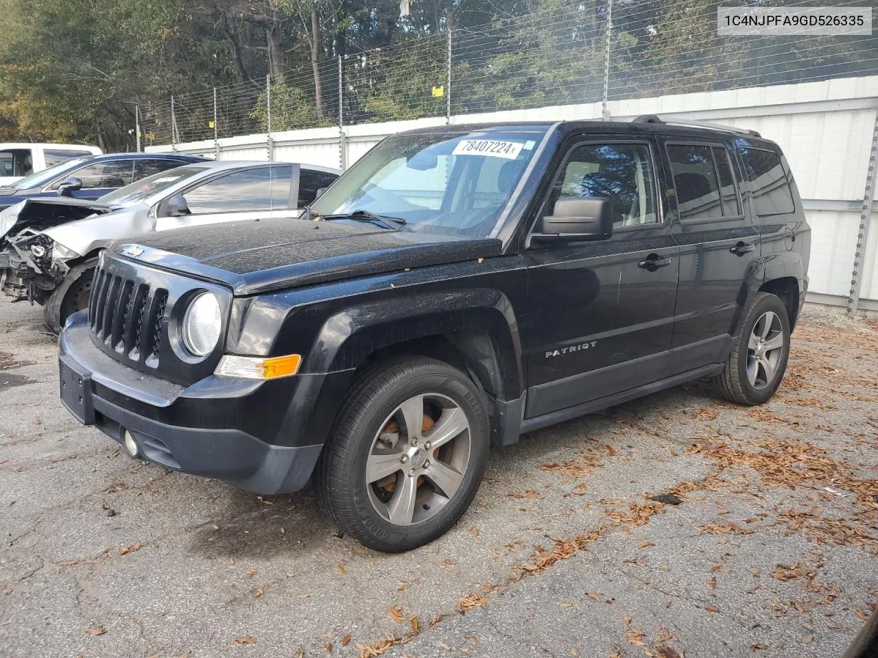 1C4NJPFA9GD526335 2016 Jeep Patriot Latitude