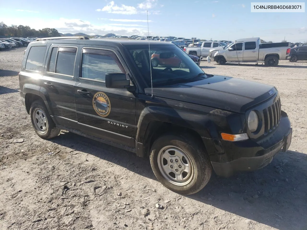 2016 Jeep Patriot Sport VIN: 1C4NJRBB4GD683071 Lot: 78898384