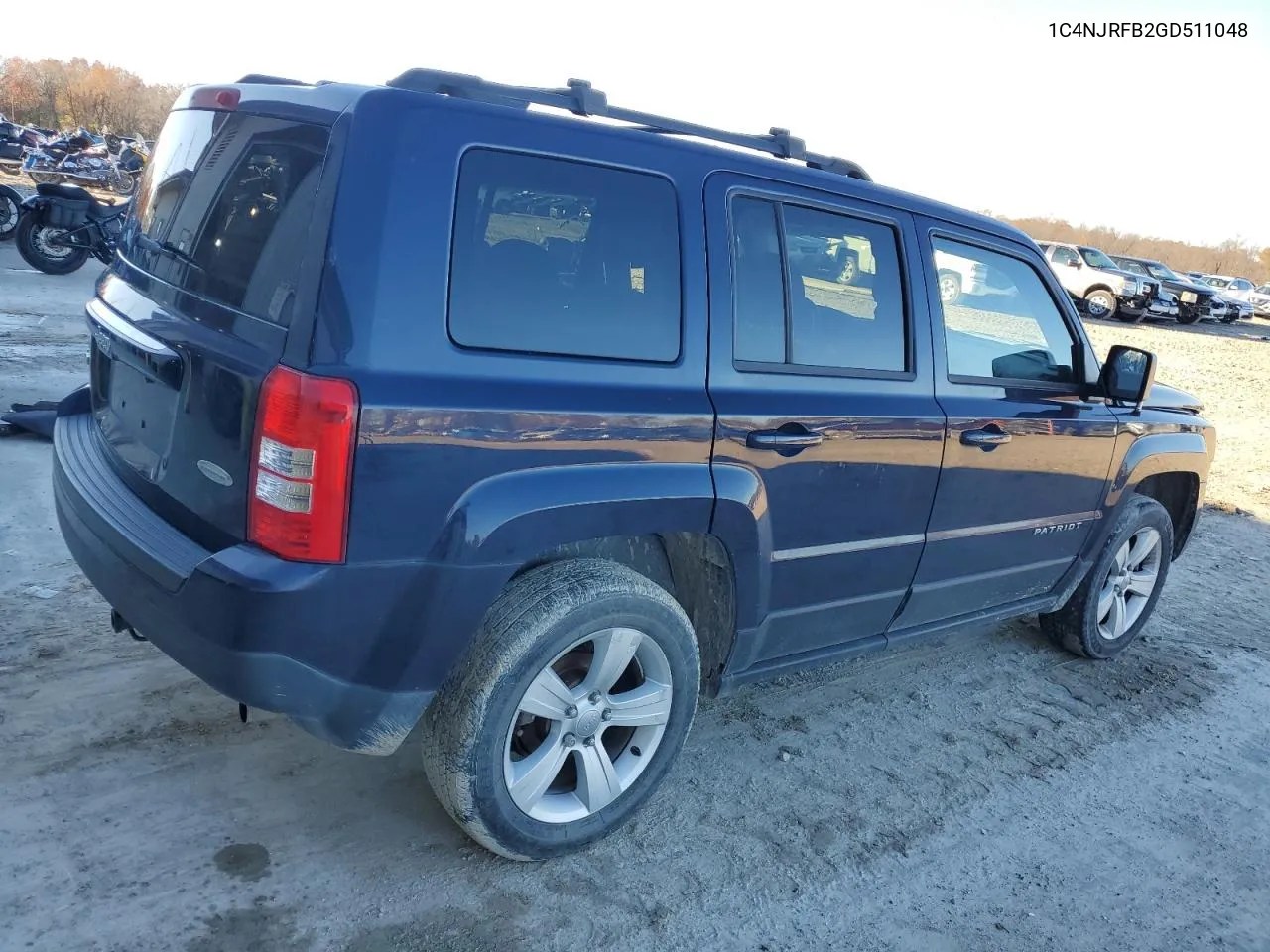 2016 Jeep Patriot Latitude VIN: 1C4NJRFB2GD511048 Lot: 81424924