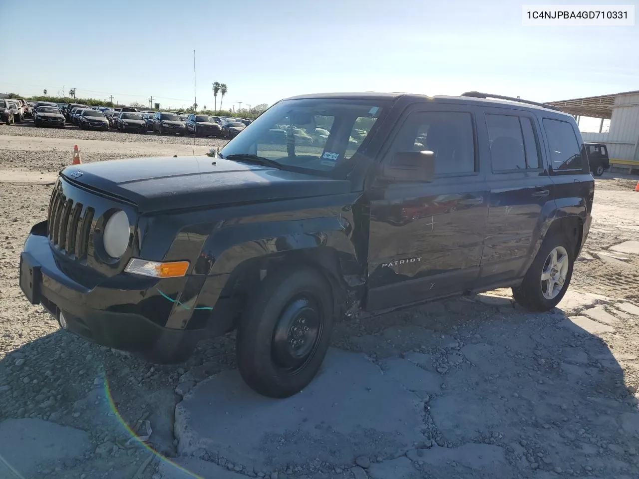 2016 Jeep Patriot Sport VIN: 1C4NJPBA4GD710331 Lot: 81843414