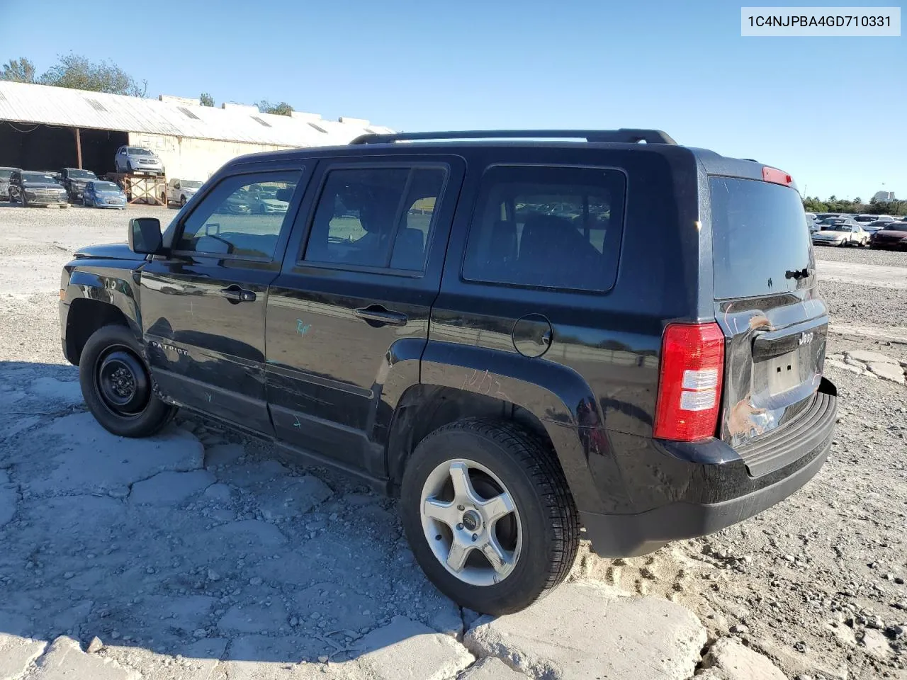 2016 Jeep Patriot Sport VIN: 1C4NJPBA4GD710331 Lot: 81843414