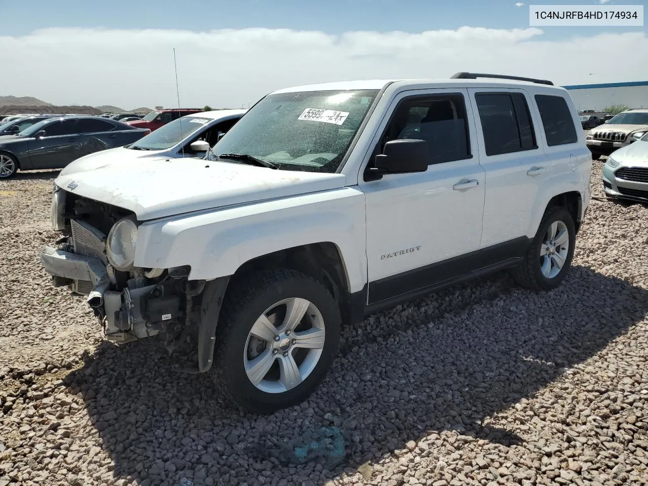 1C4NJRFB4HD174934 2017 Jeep Patriot Latitude