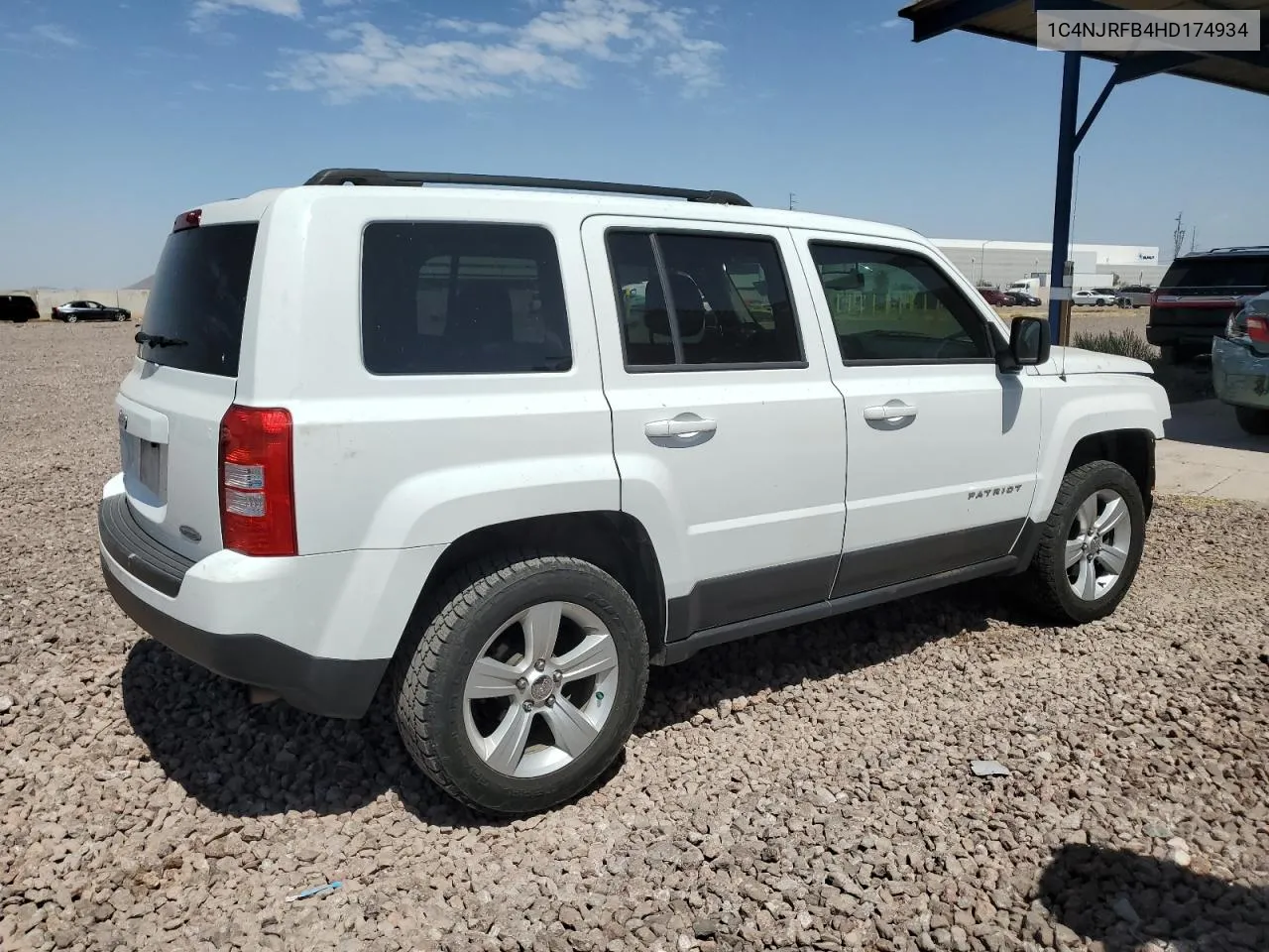 2017 Jeep Patriot Latitude VIN: 1C4NJRFB4HD174934 Lot: 55995824