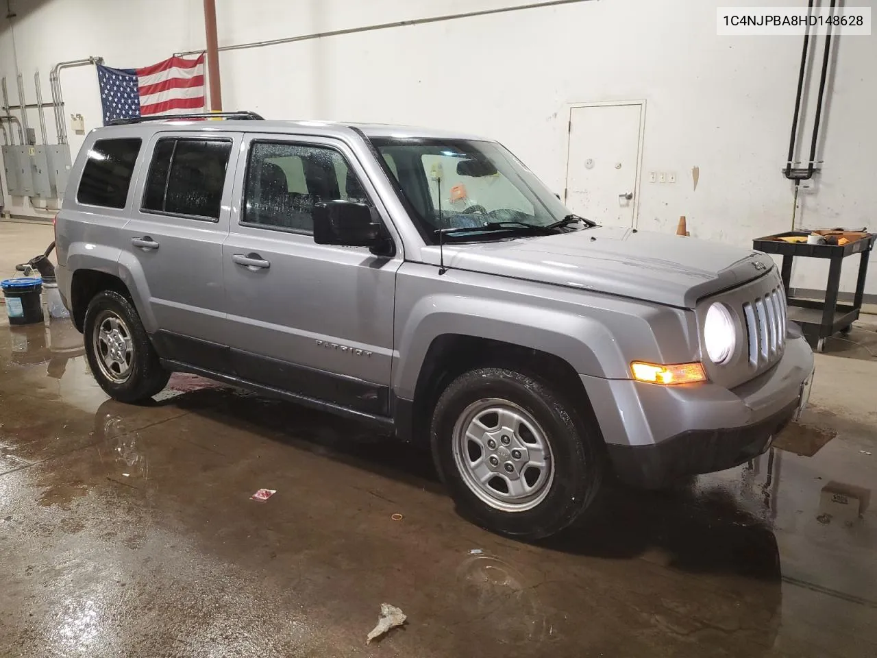 2017 Jeep Patriot Sport VIN: 1C4NJPBA8HD148628 Lot: 61882054