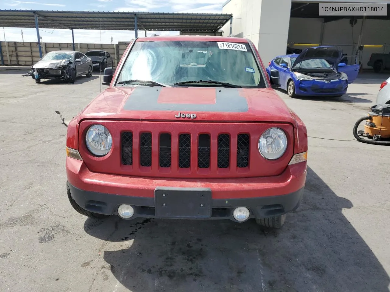 1C4NJPBAXHD118014 2017 Jeep Patriot Sport