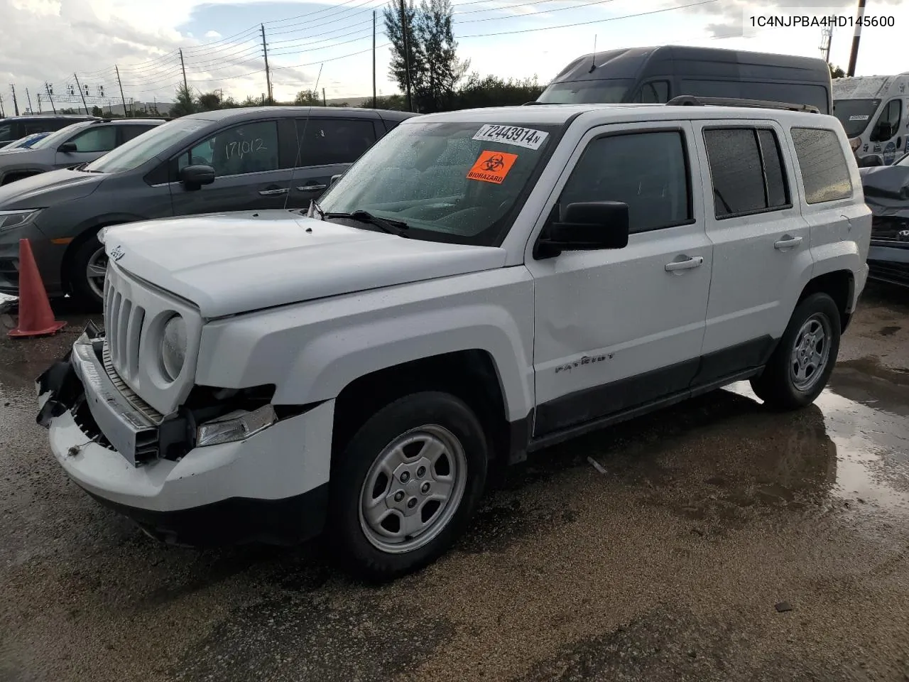 1C4NJPBA4HD145600 2017 Jeep Patriot Sport