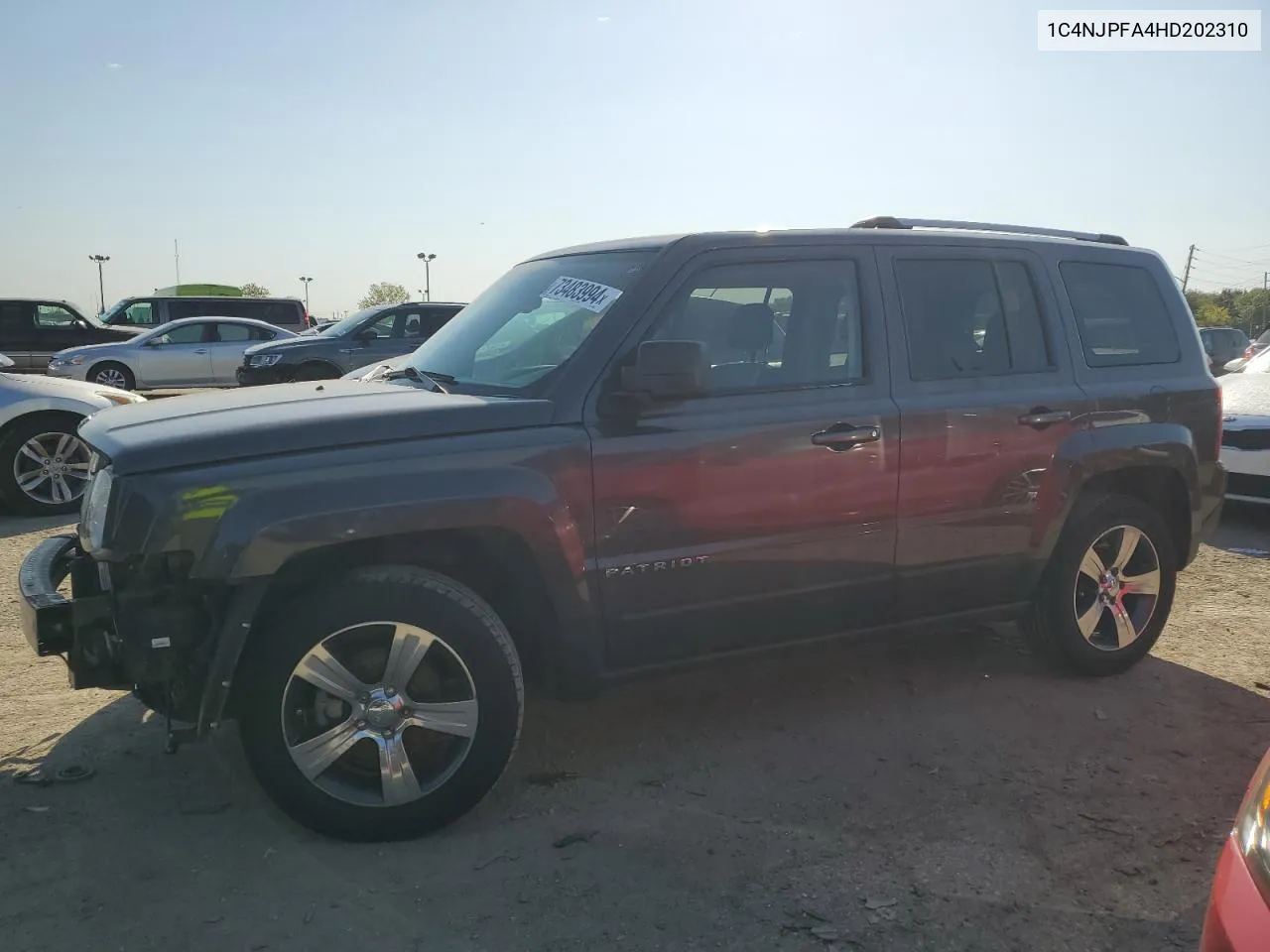 2017 Jeep Patriot Latitude VIN: 1C4NJPFA4HD202310 Lot: 73483994