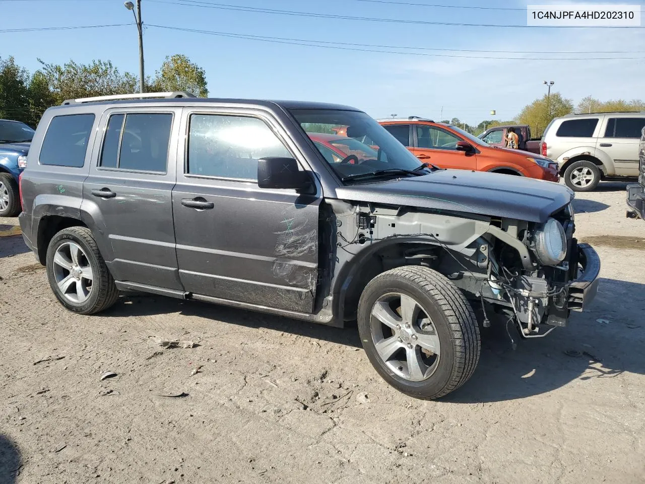 2017 Jeep Patriot Latitude VIN: 1C4NJPFA4HD202310 Lot: 73483994