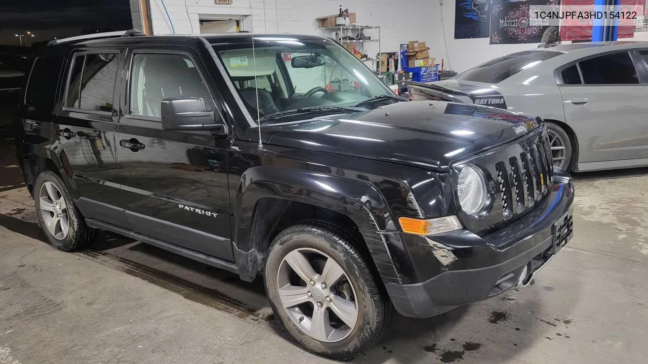 2017 Jeep Patriot Latitude VIN: 1C4NJPFA3HD154122 Lot: 74839254