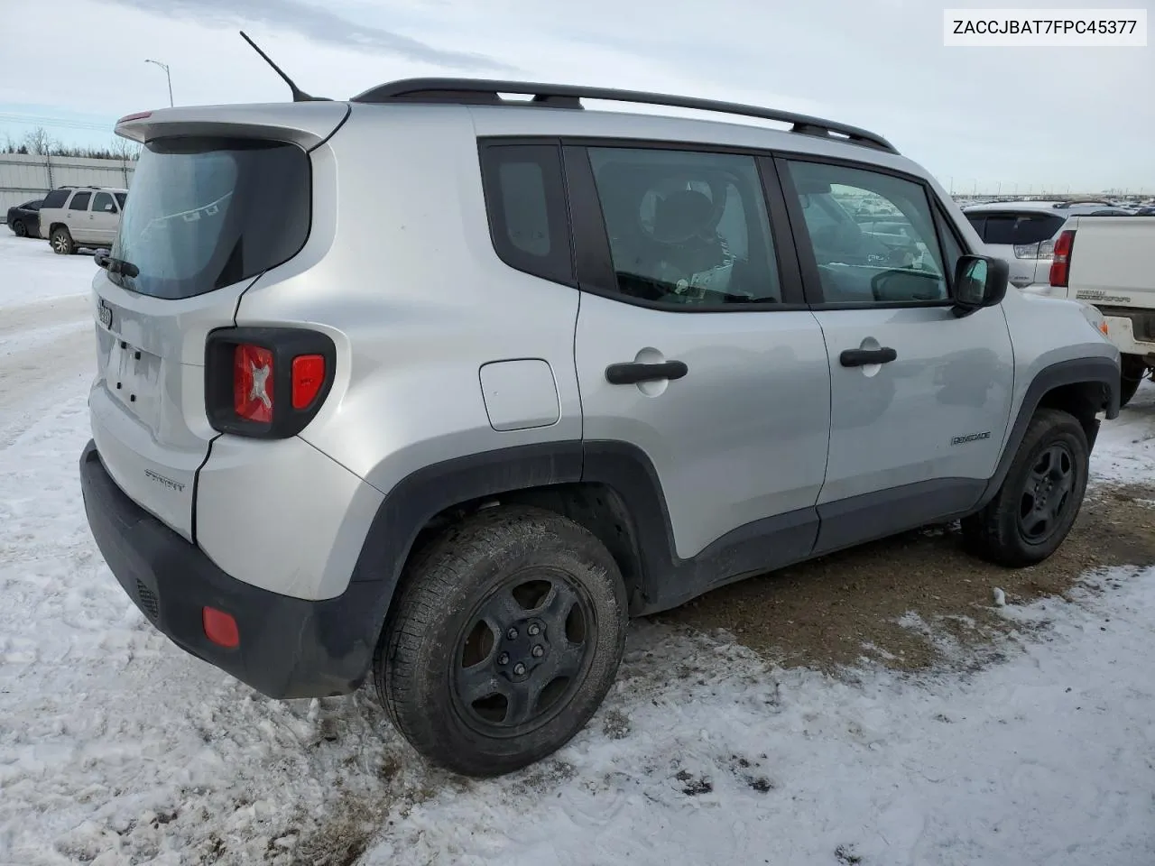 2015 Jeep Renegade Sport VIN: ZACCJBAT7FPC45377 Lot: 42465794