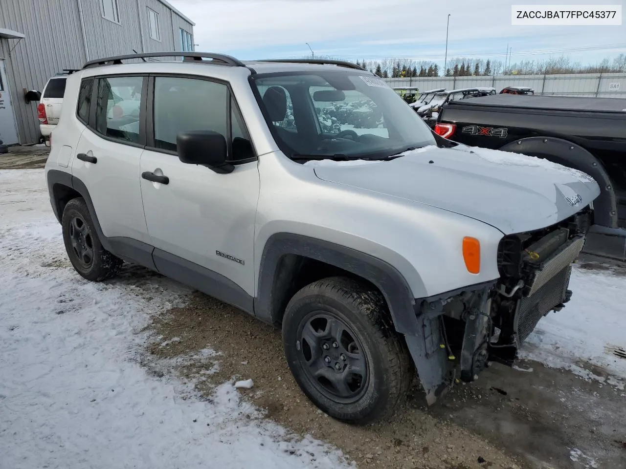 2015 Jeep Renegade Sport VIN: ZACCJBAT7FPC45377 Lot: 42465794