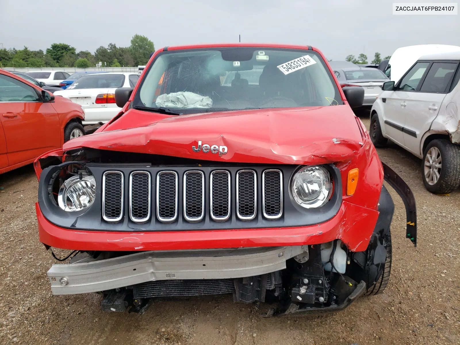 ZACCJAAT6FPB24107 2015 Jeep Renegade Sport